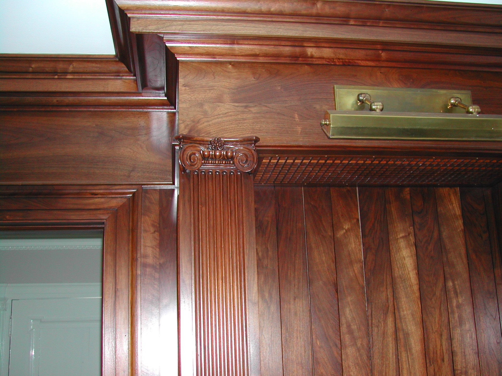 Capital and crown assembly built from matched profiles