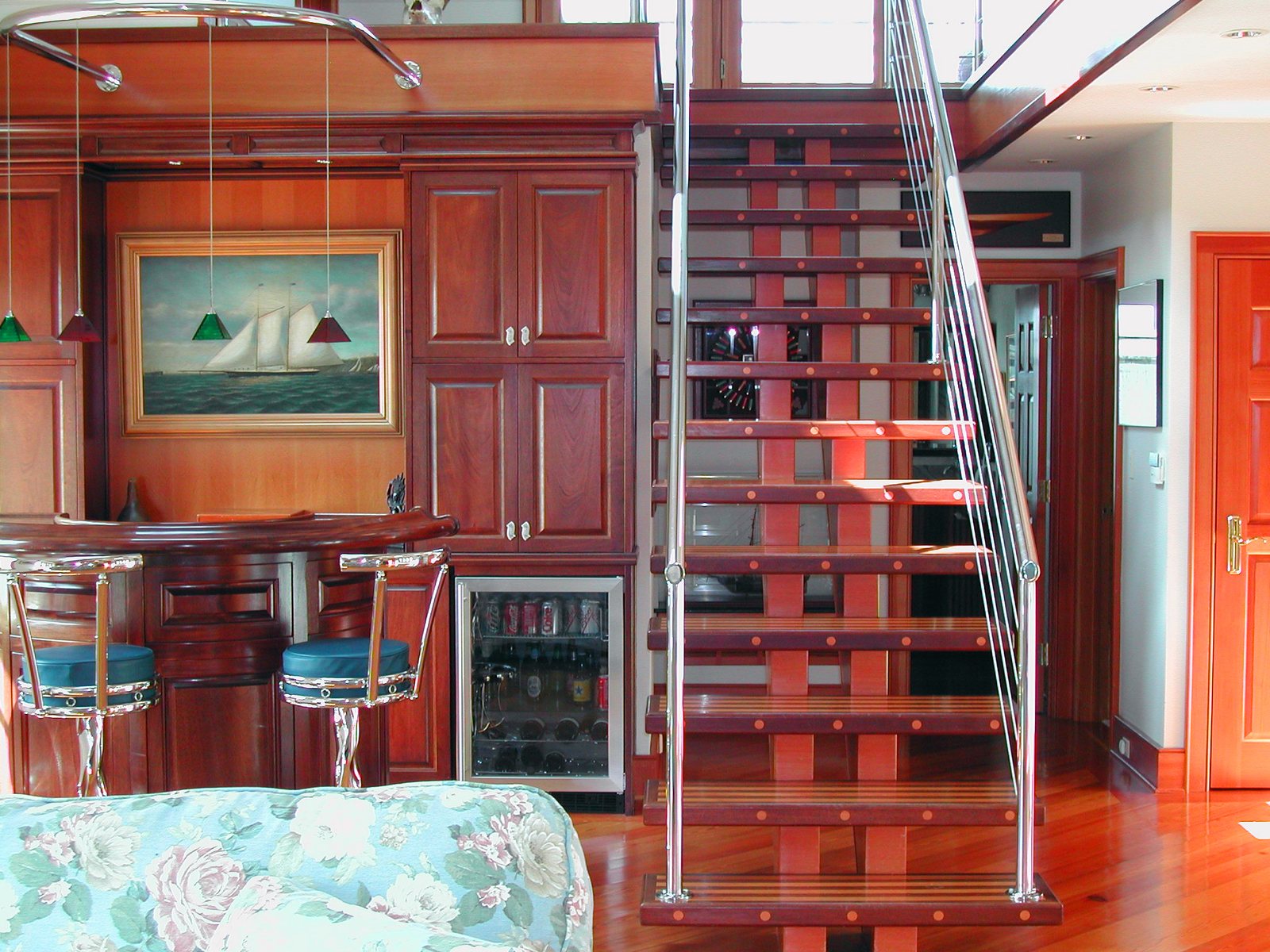 Stair Skirtboards, Tread Returns and the Nosing Line That Has to Repeat