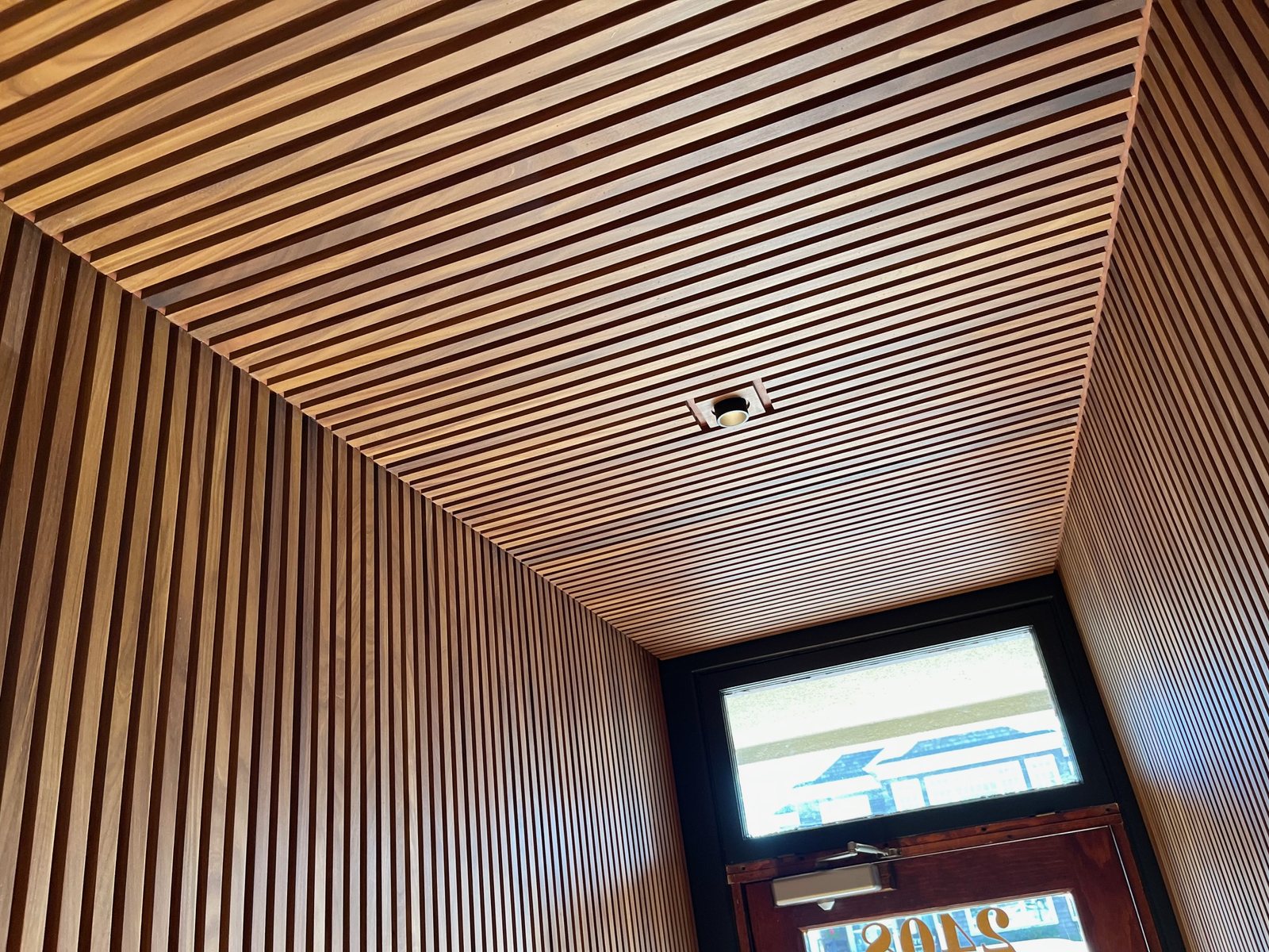 Stopping the Flute and Turning the Corner on Hardwood Panel Walls